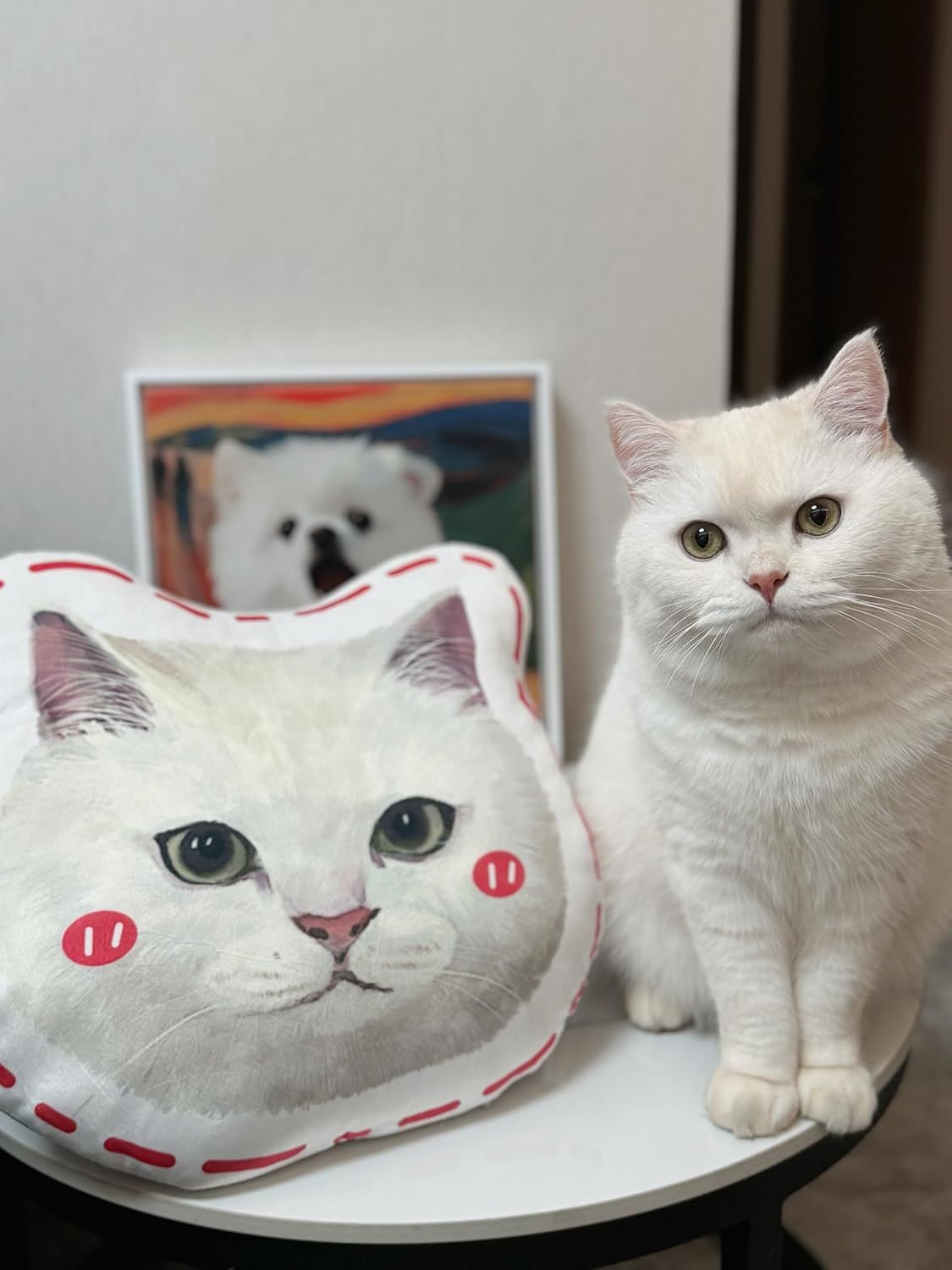 15'' to 20" Custom Pet Pillow with Photo Personalized Dog Cat Shaped Pillow