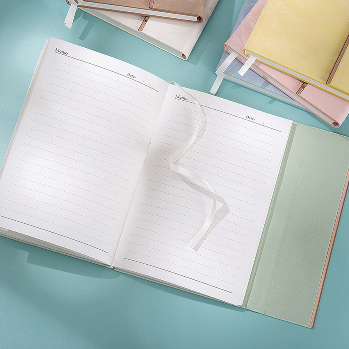 A5 Notebook W/Premium Soft PU Leather Cover