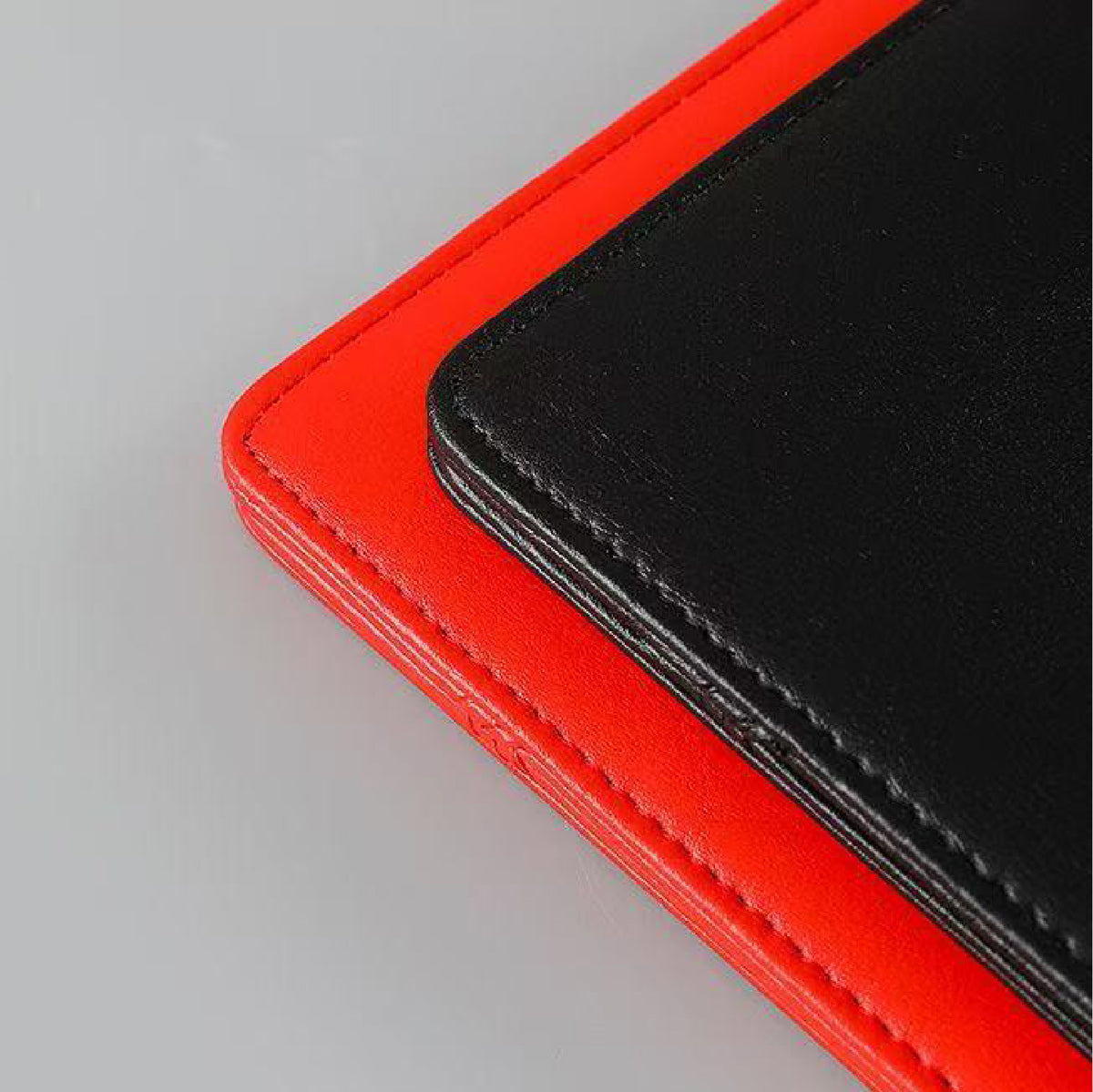 A4 Size PU Leather Signature Folder PU Cover Writing Board Rounded Corner Folder for Business