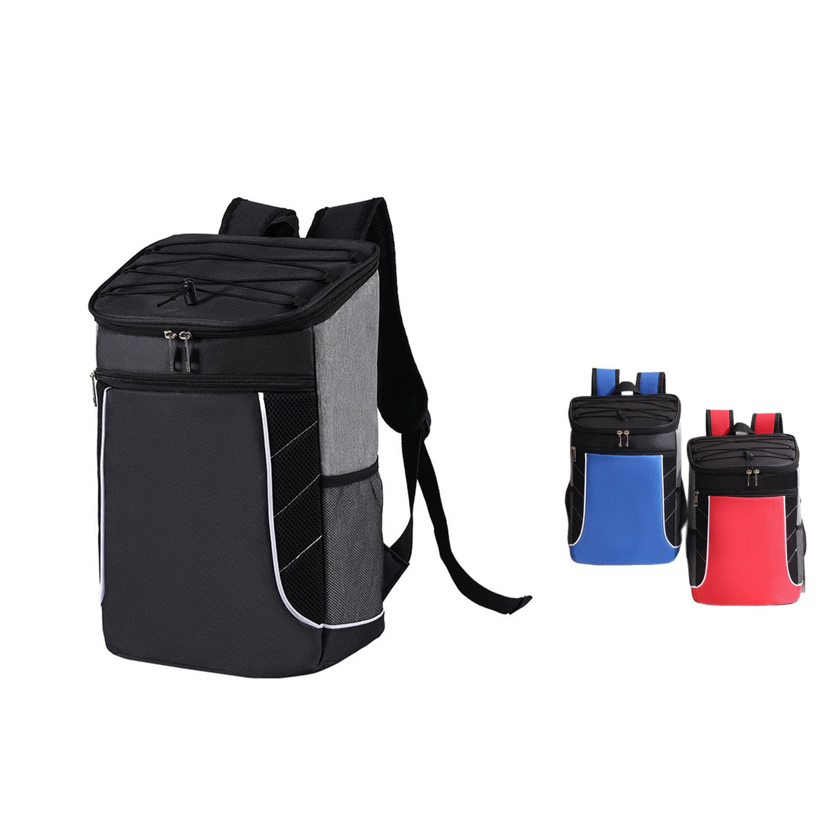Insulated Cooler Backpack, Leakproof Thermal Bag For Picnics, Camping And Travel