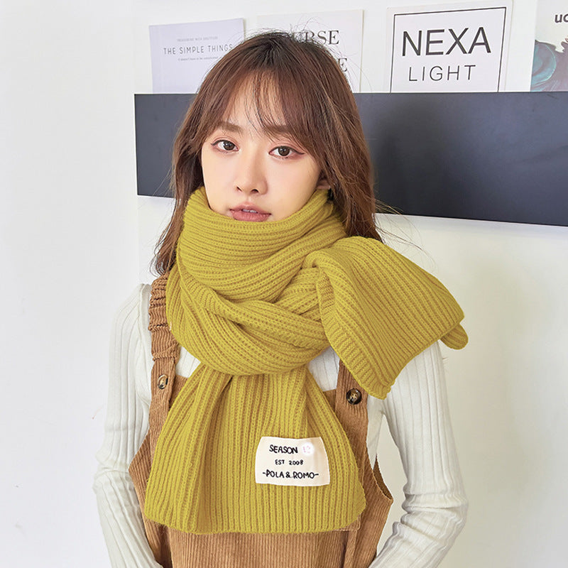 67" Winter Thicker Cable Knitted Scarf Wrap Chunky Long Warm Scarf