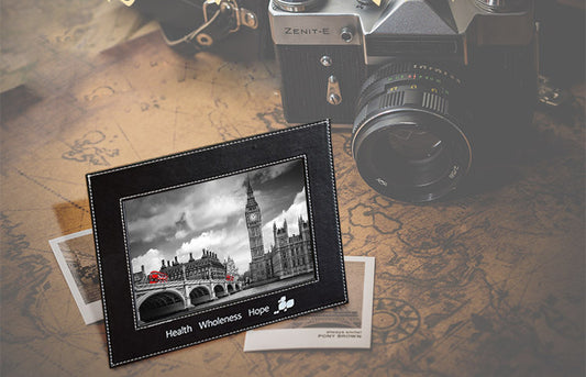 PU Leather Photo Frame