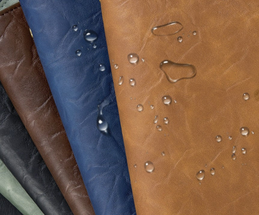 A5 Soft Leather Binder Notebook W/ Pen Holder