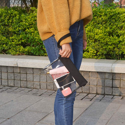 PVC Transparent Cross body Bag Single Shoulder Bag