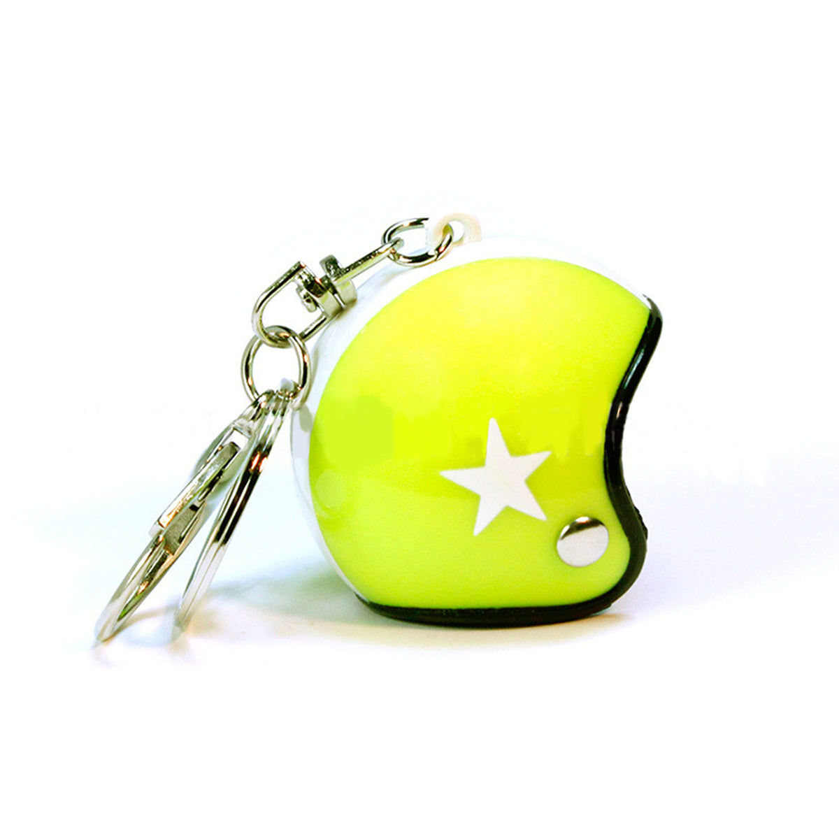 Custom Star Motorcycle Helmet Keychain Phone Pendant Bag Keyring Bag Pendant Charm Accessories