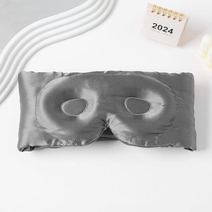 Silk 3D Sleep Eye Mask W/ Adjustable Magic Tape