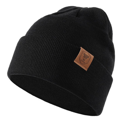 Unisex Adult Knit Cuffed Beanie Hat