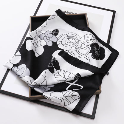 28" x 28" Stain Square Scarf Neck Scarves Kerchief Neckerchief Headband Handbags Wrap Scarf #26