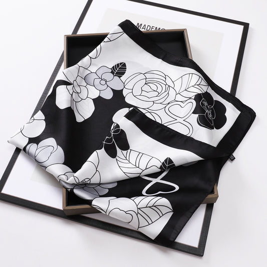 28" x 28" Stain Square Scarf Neck Scarves Kerchief Neckerchief Headband Handbags Wrap Scarf #26