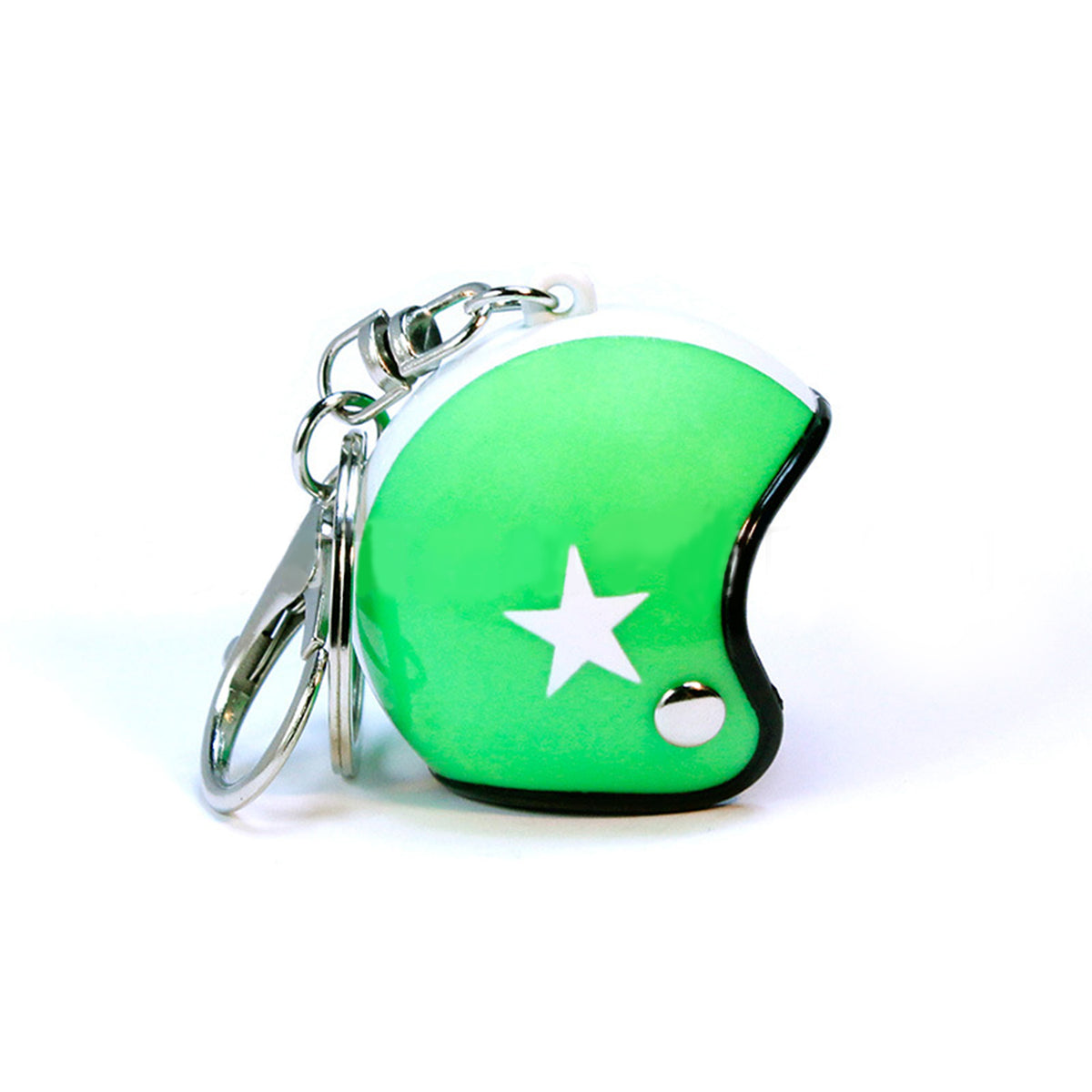 Custom Star Motorcycle Helmet Keychain Phone Pendant Bag Keyring Bag Pendant Charm Accessories