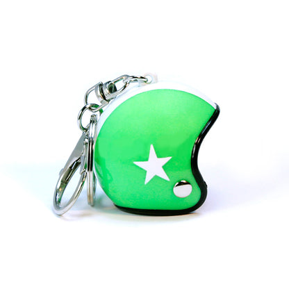 Custom Star Motorcycle Helmet Keychain Phone Pendant Bag Keyring Bag Pendant Charm Accessories