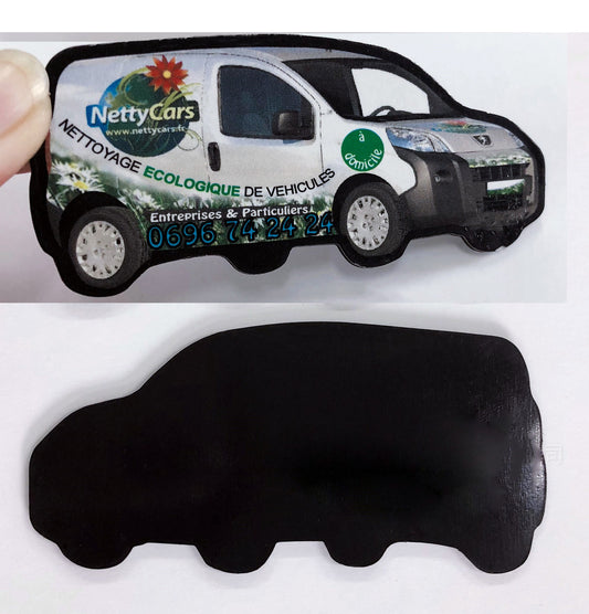 Minibus Shape Fridge Magnet