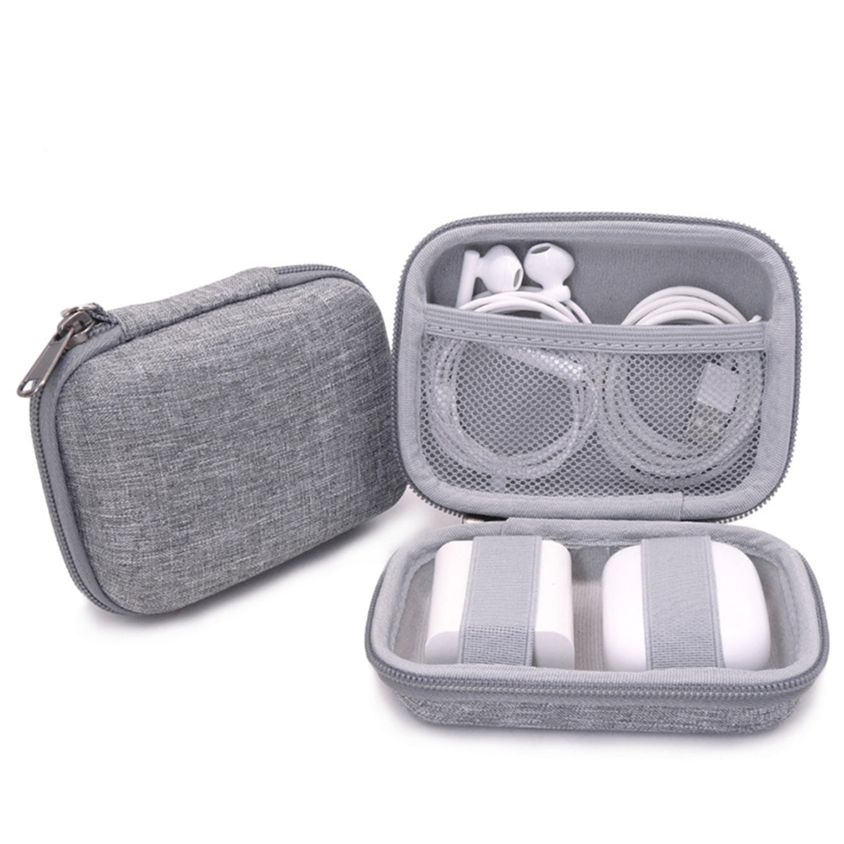 4.9 x 3.6" EVA Travel Data Line Storage Bag Carrying Case