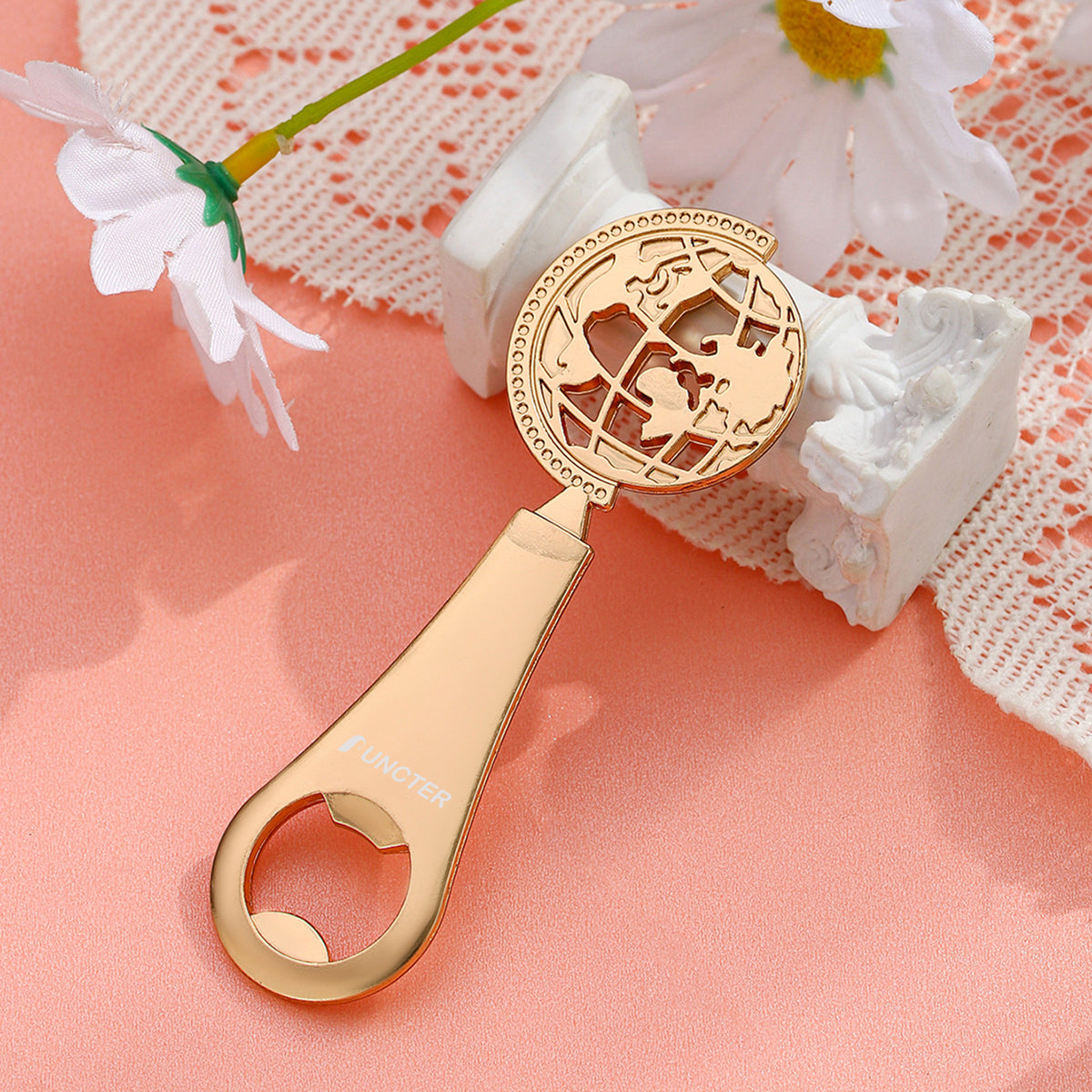 Earth Shape Metal Bottle Opener