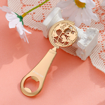 Earth Shape Metal Bottle Opener