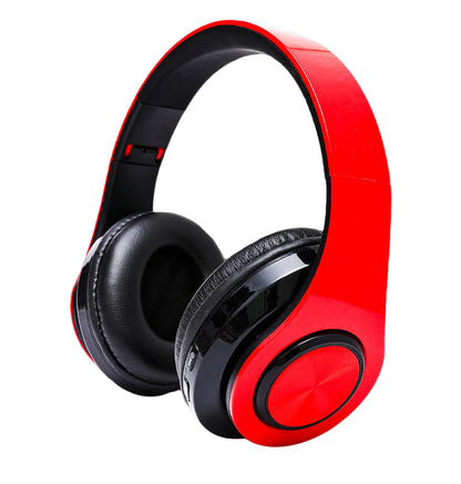 Rechargeable Foldable On-Ear Wireless Gaming Headset w/Mic
