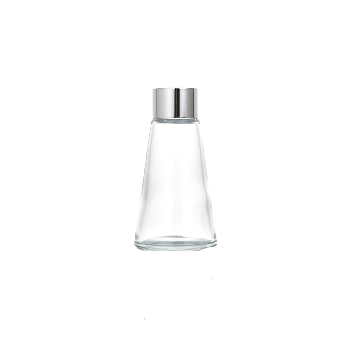 2.7 oz. Minimalist Tapered Rattan Aromatherapy Glass Empty Bottle