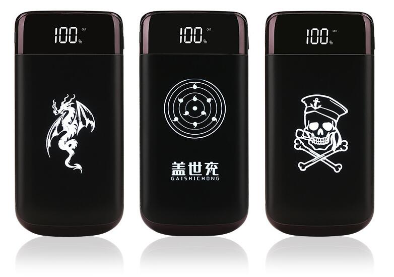10,000 mah LED Back Light Power Bank w/Status Display