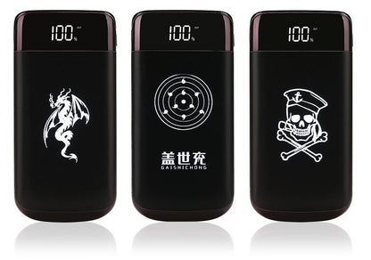 10,000 mah LED Back Light Power Bank w/Status Display