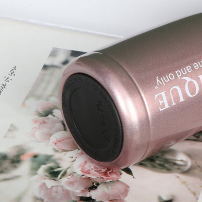 8.7oz/257ML 304 Stainless Steel Mini Insulated Water Bottle With Screw-on Lid Portable Vaccum Mug