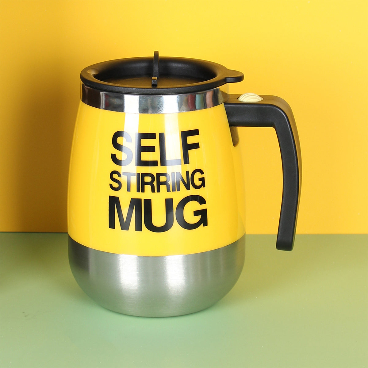 400 ml Magnetic Stirring Coffee Cup Milk Protein Powder Electric Stirring Cup AA Battery Style