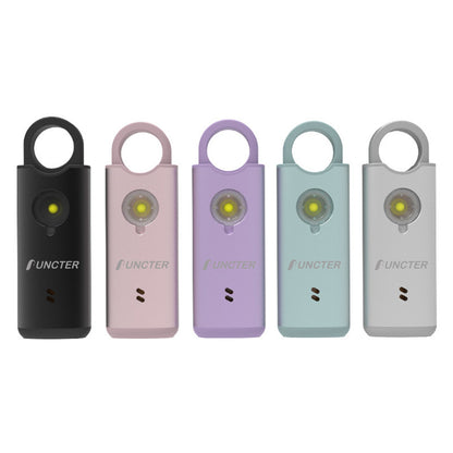 Rechargeable Personal Safety Alarm Self-defense Keychain