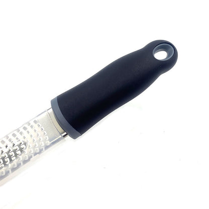 13" 304 Stainless Steel Lemon Zester W/Razor-Sharp Blade Kitchen Tool Cheese Grater(Fine hole)