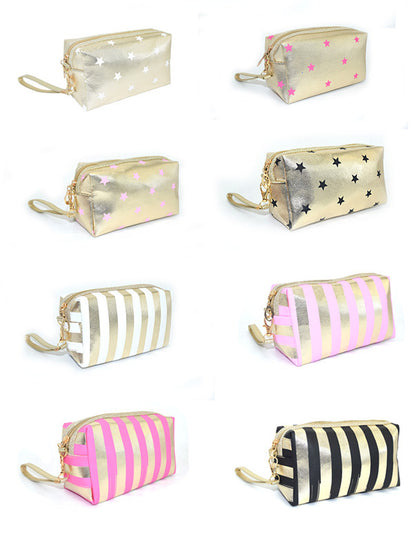 Star Printed Travel Cosmetic Bag For Women
