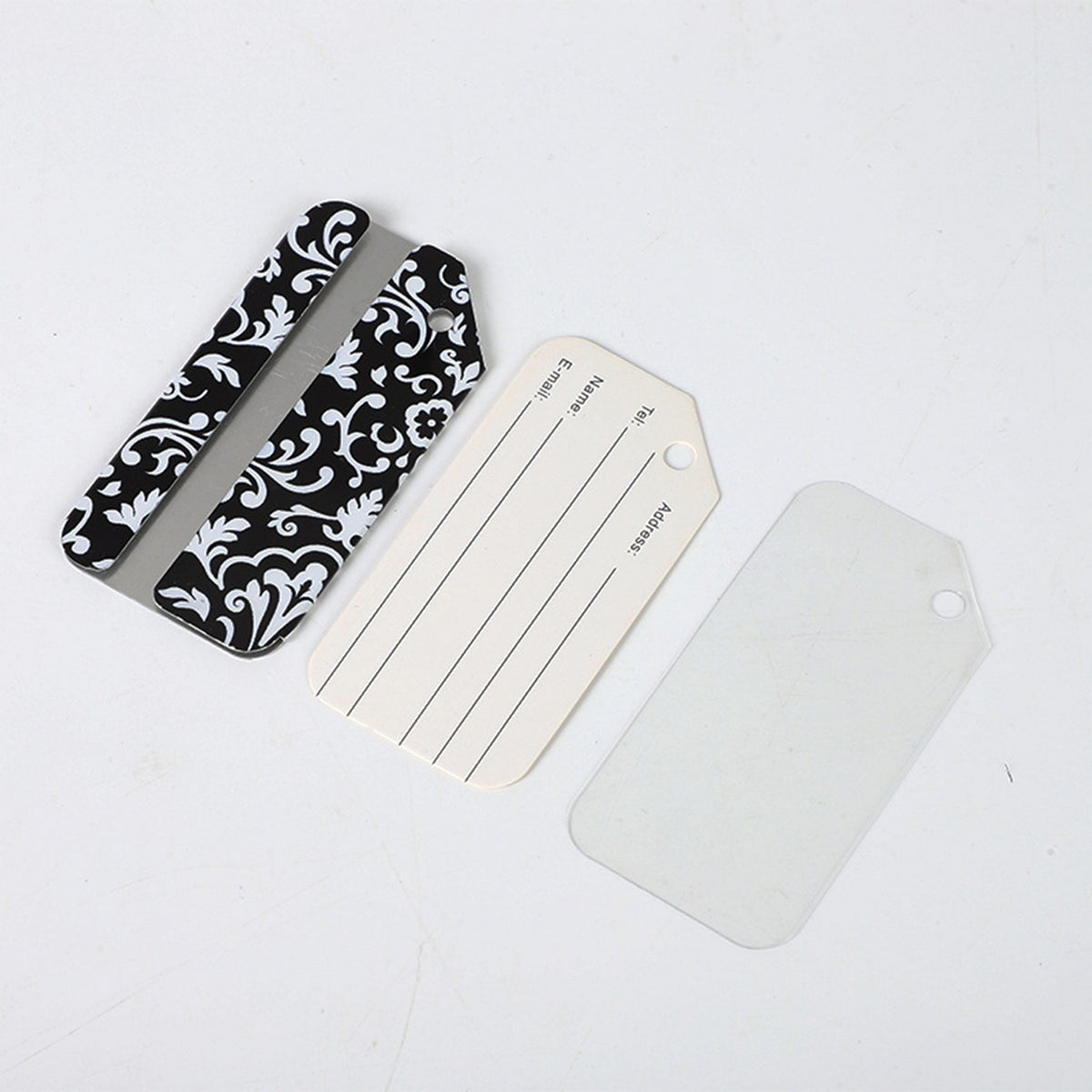 Custom Aluminium Alloy Luggage Tag Handbag Tag
