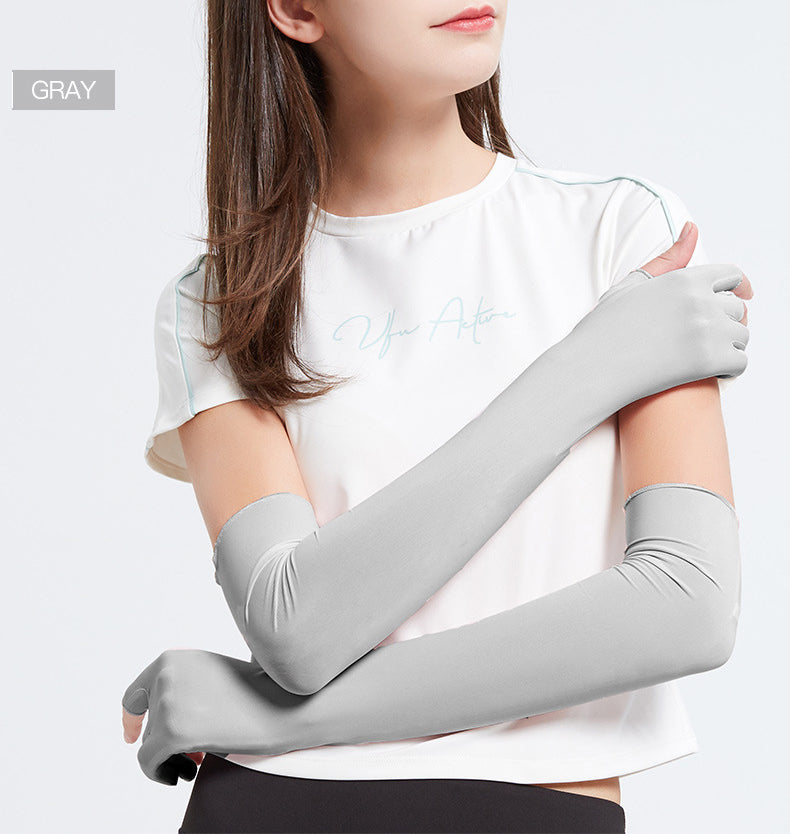 Cooling Women Mitten Arm Long Sleeve