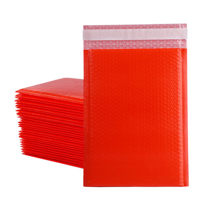 6.5 x 8.7" Red Poly Bubble Mailer Self Seal Padded Envelopes for Shipping/ Packaging/ Mailing