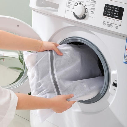 24x24" Zippered Fine Mesh Laundry Bags Laundry Wash Bags for Delicates-Heat Transfer