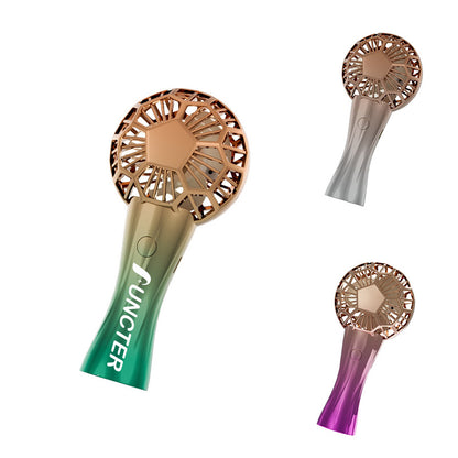 Portable Rechargeable Handheld Mini Fan, 16-Hour Runtime