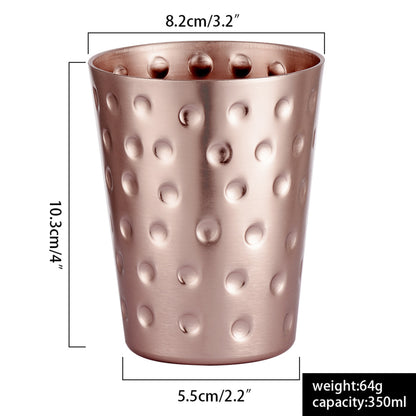 12 Oz. Reusable Aluminium Bourbon Cup Drinking Glass for Home, Kitchen, Bar