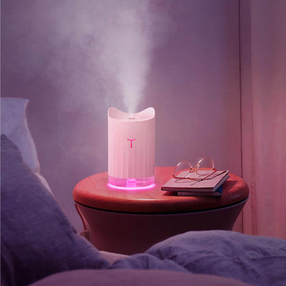 300ml Cat Ear Mini Humidifier W/ Night Light