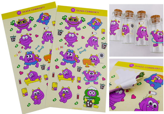 5'' X 7'' Custom Coated Paper Sticker