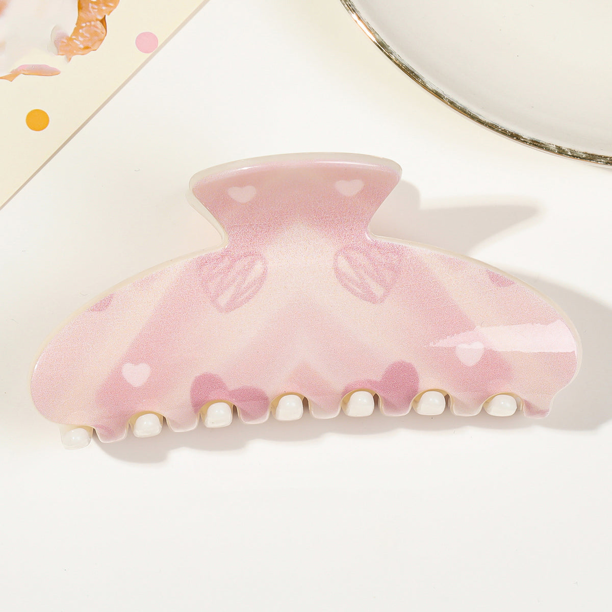 Full Color Printing Hair Claw Clips