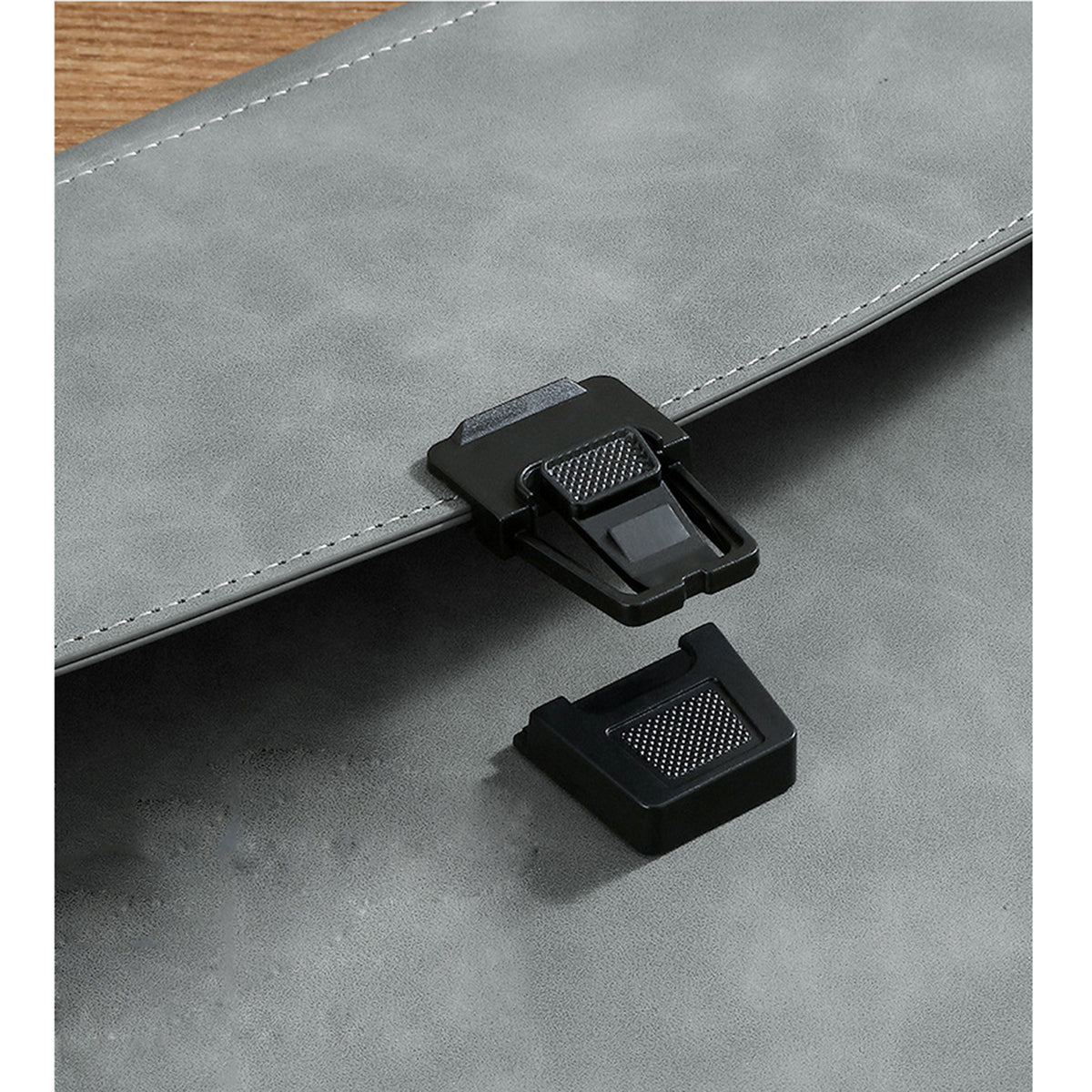 PU Leather A4 Business Document Bag File Envelope