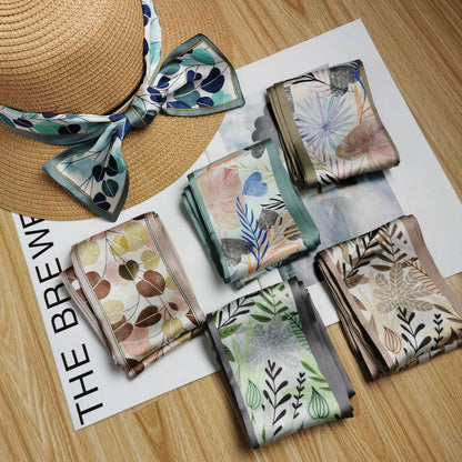 38 x3.5" Imitation Silk Scarf Neck Ribbon Scarf
