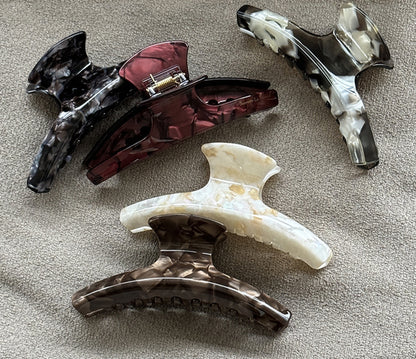 4.53" Acetate Hair Claw Clip