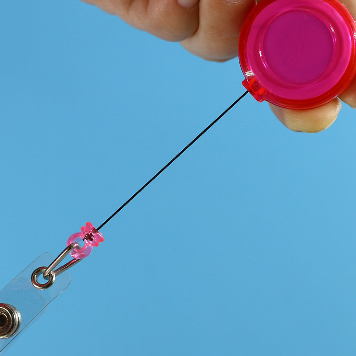 Outdoor Retractable Badge Reel Key Holder ID Badge Clip