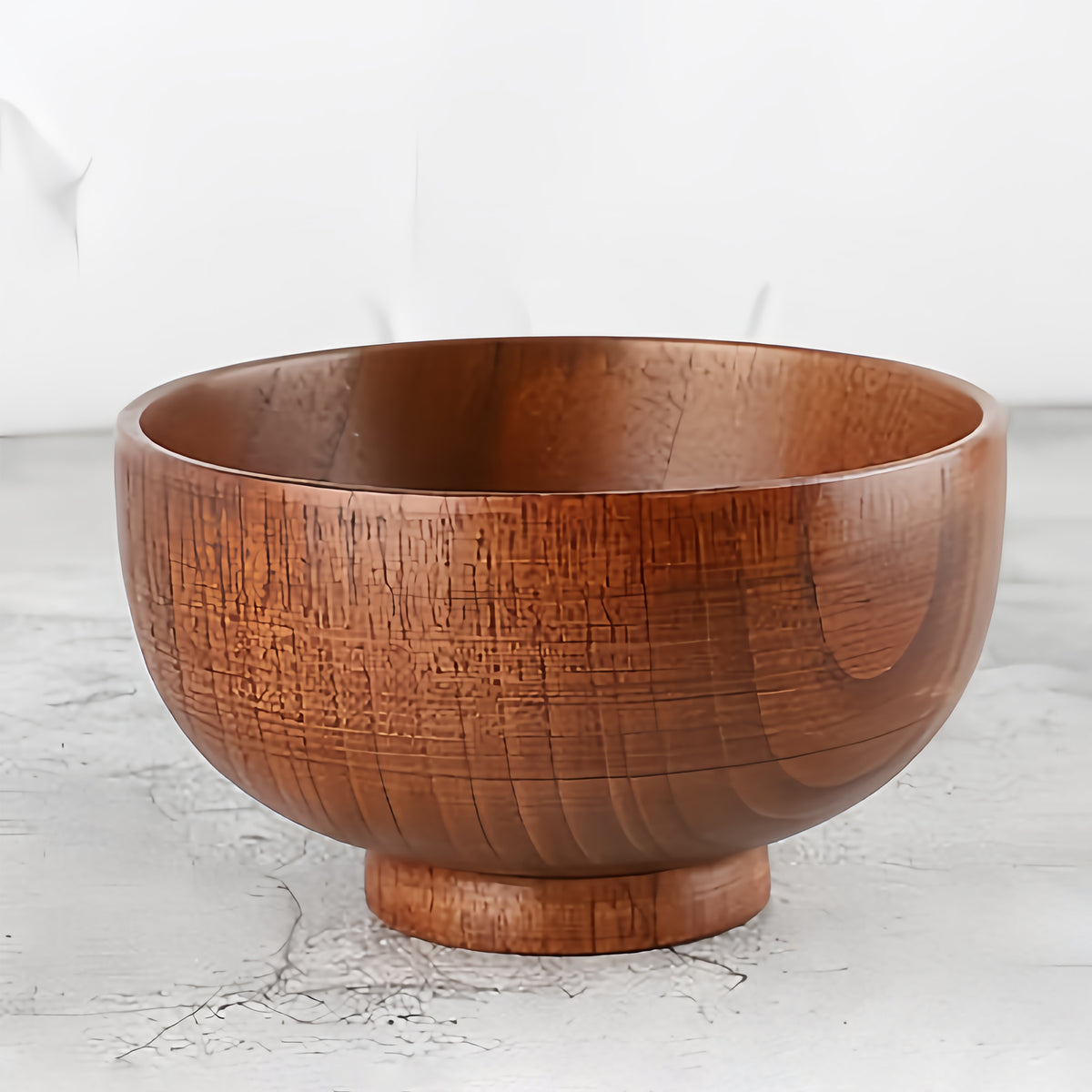 11 oz. Jujube Wood Rice Bowl & Salad Bowl - Customizable Option