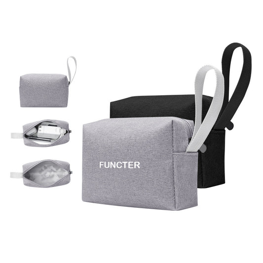 Water Resistant Zippered Oxford Electronics Organizer Bag Electronics Accessories Pouch