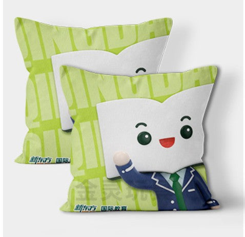 15.76 x 15.76" Premium Full Customize Filled Square Throw Pillow W/ Hidden Zipper