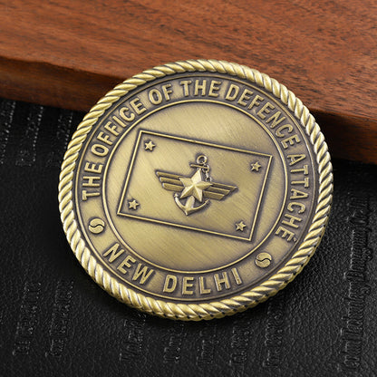 1.8" Fully Customized Metal Challenge Coin Round Commemorative Coins