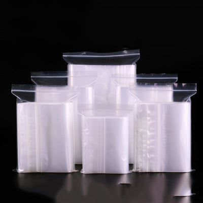 8Mil Plastic PE Printed Transparent Zip Lock Bag