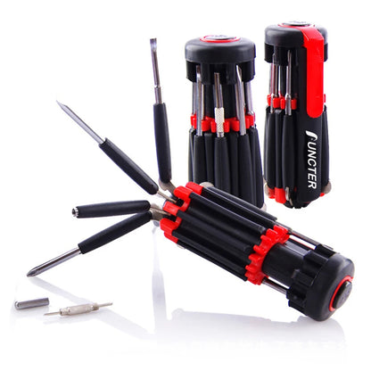 8" 1 Multifunctional Screwdrivers with Worklight