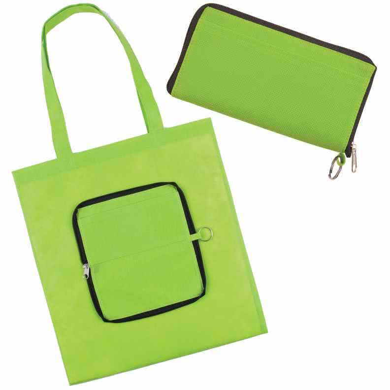 Eco Carry Foldable Grocery Tote Bag (12"x14")