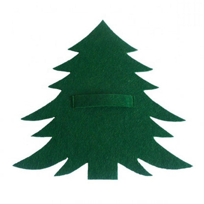 Tableware Holder Knifes Forks Silverware Pouch Pockets Christmas Tree Table Decorations Centerpieces