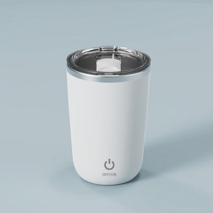 12 Oz. Stainless Steel Coffee Automatic Stirring Cup Coffee Mug